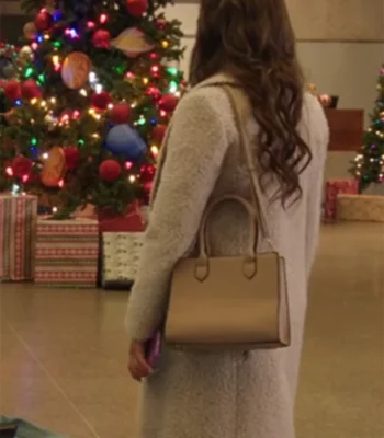 Jessica Parker Kennedy Under The Christmas Sky Sherpa Coat