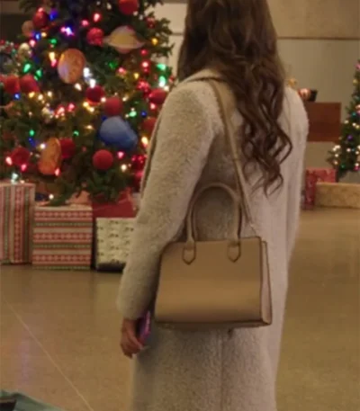 Jessica Parker Kennedy Under The Christmas Sky Sherpa Coat
