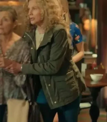 Jo Ellen Virgin River S05 Green Cotton Jacket
