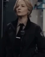True Detective S04 Liz Danvers Black Cotton Jacket