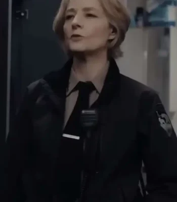 True Detective S04 Liz Danvers Black Cotton Jacket
