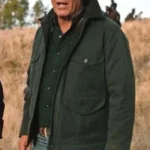 John Dutton Yellowstone Green Cotton Jacket
