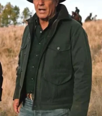 John Dutton Yellowstone Green Cotton Jacket