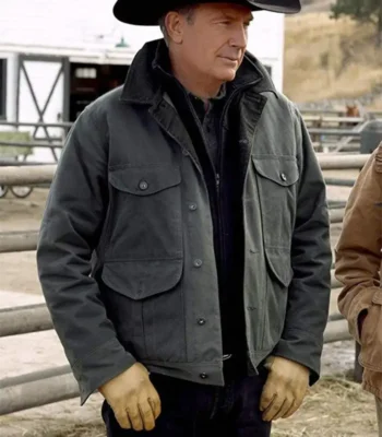 John Dutton Yellowstone Green Cotton Jacket