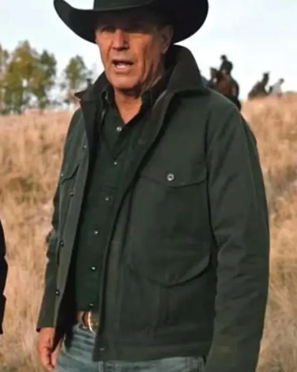John Dutton Yellowstone Season 2 Cotton Field Jacket John Dutton Yellowstone Season 2 Cotton Field Jacket