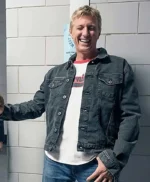 John Kreese Cobra Kai Black Jean Trucker Jacket