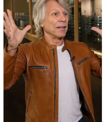 Jon Bon Jovi The Today Show Brown Jacket