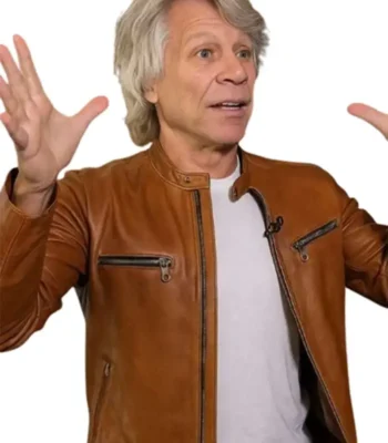Jon Bon Jovi The Today Show Brown Jacket