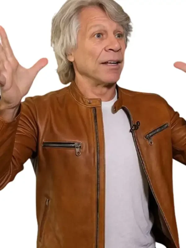 Jon Bon Jovi The Today Show Brown Jacket