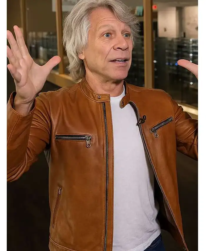 Jon Bon Jovi The Today Show Brown Jacket Jon Bon Jovi The Today Show Brown Jacket
