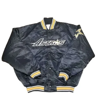 José Lima Houston Astros 90’s Black Jacket