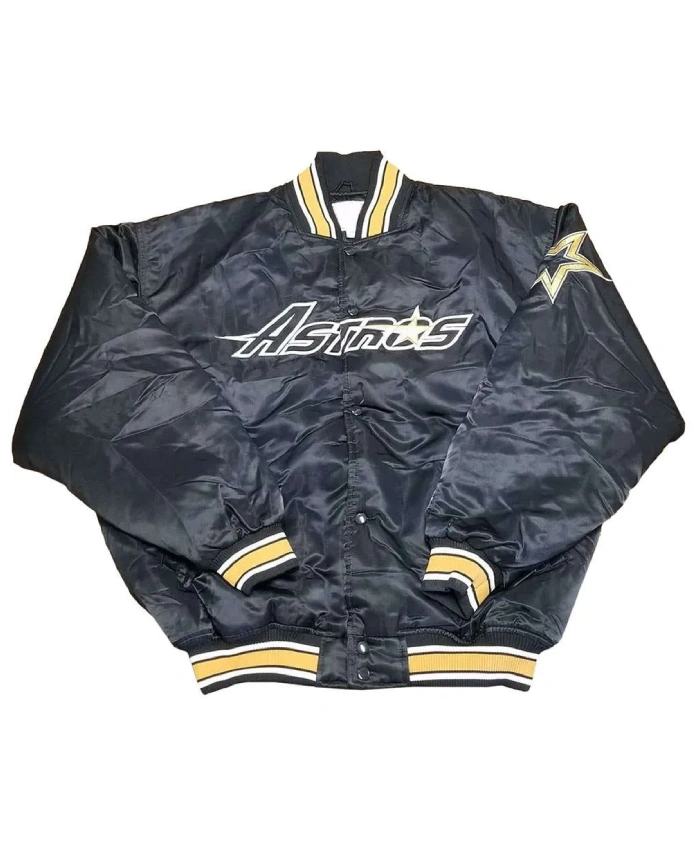 José Lima Houston Astros 90’s Black Jacket José Lima Houston Astros 90’s Black Jacket