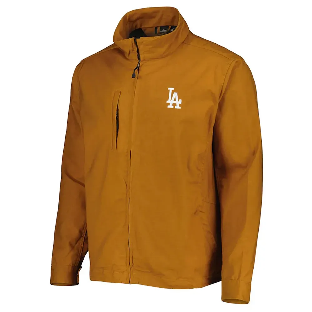 Journey Los Angeles Dodgers Tri-Blend Tan Brown Jacket Journey Los Angeles Dodgers Tri-Blend Tan Brown Jacket
