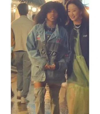 Juliana XO Kitty S02 Oversized Denim Jacket