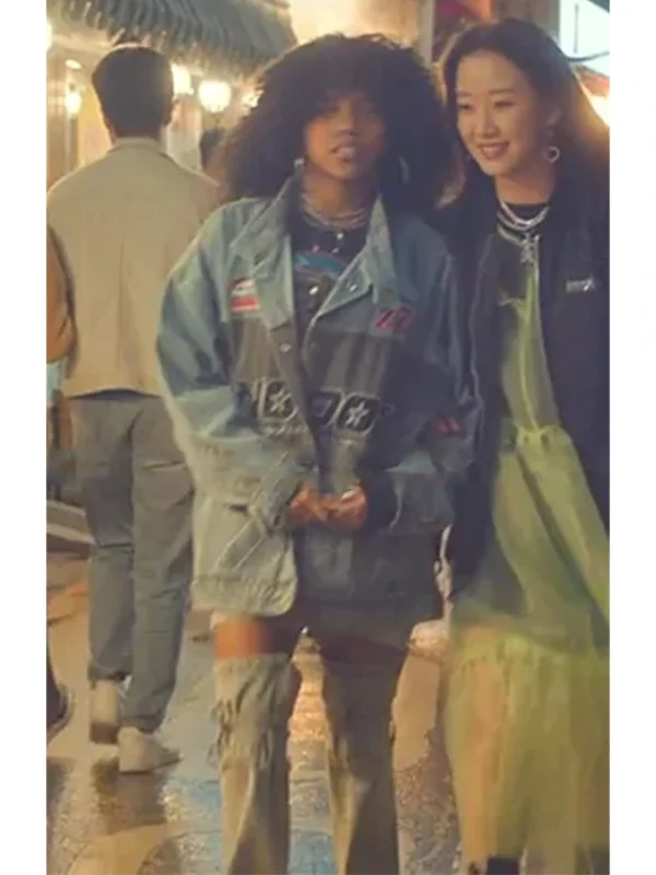 Juliana XO Kitty S02 Oversized Denim Jacket