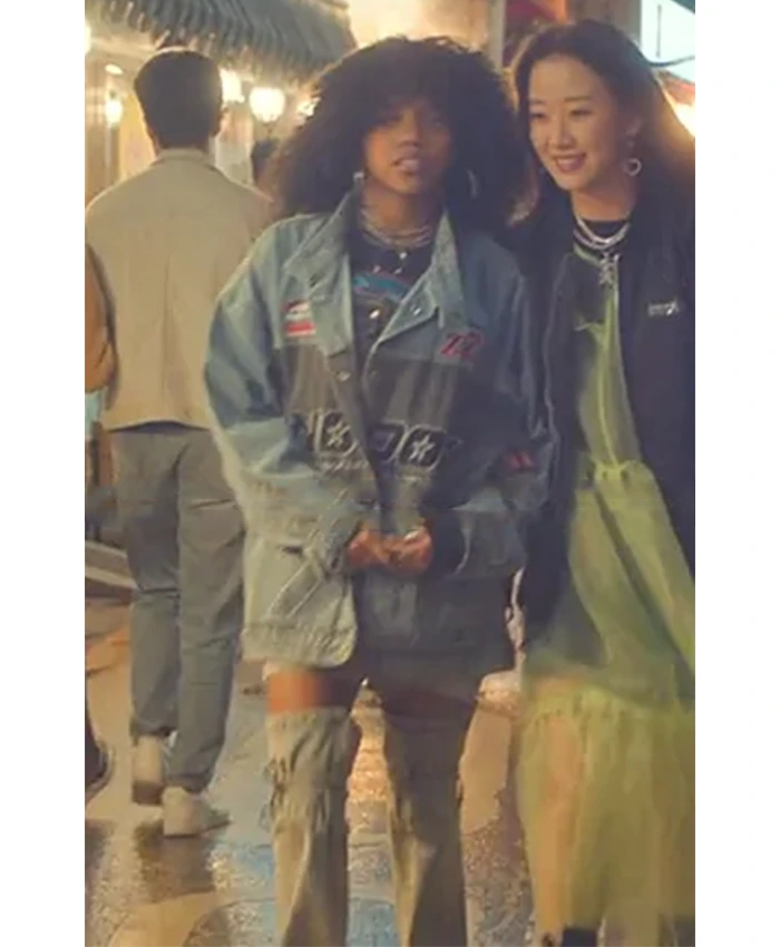 Juliana XO Kitty S02 Oversized Denim Jacket Juliana XO Kitty S02 Oversized Denim Jacket