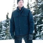 Justin Hartley Tracker S02 Black Cotton Jacket