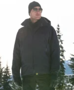 Justin Hartley Tracker S02 Black Hooded Jacket