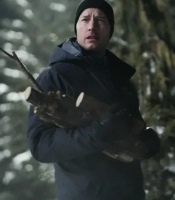 Justin Hartley Tracker S02 Black Hooded Jacket