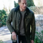 Justin Hartley Tracker S02 Green Cotton Jacket