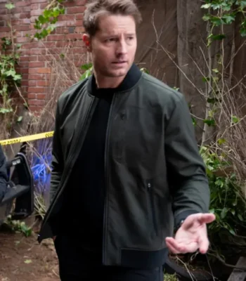 Justin Hartley Tracker S02 Green Jacket