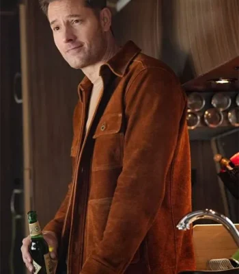 Justin Hartley Tracker S02 Suede Leather Jacket