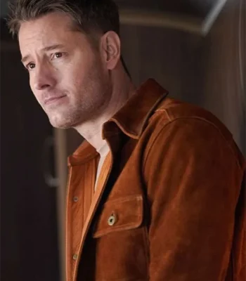 Justin Hartley Tracker S02 Suede Leather Jacket