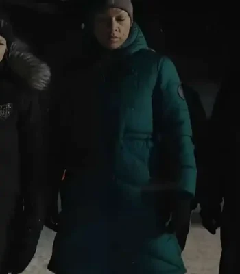 True Detective Season 04 Evangeline Navarro Puffer Coat
