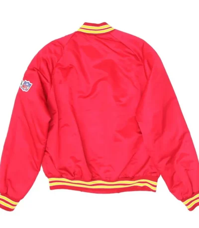 Kansas City Chief Team 1990s Red Bomber Jacket
