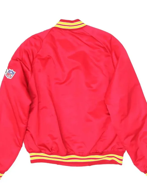 Kansas City Chief Team 1990s Red Bomber Jacket