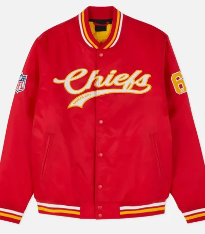Kansas City Chiefs 60 Varsity Satin Jacket
