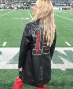 Kansas City Chiefs Brittany Mahomes Black Coat