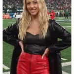 Kansas City Chiefs Brittany Mahomes Black Coat