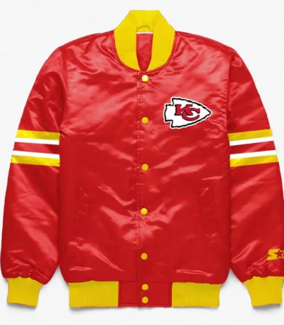 Kansas City Chiefs Button Down Red Jacket