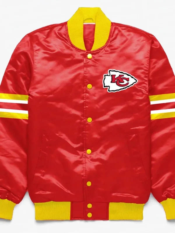 Kansas City Chiefs Button Down Red Jacket