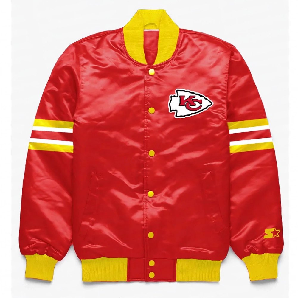 Kansas City Chiefs Button Down Red Jacket Kansas City Chiefs Button Down Red Jacket