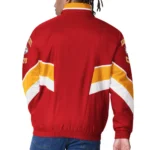 Kansas City Chiefs Captain Red Varsity Satin Jacket