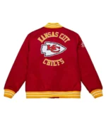 Kansas City Chiefs Heavyweight Red Satin Jacket