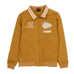 Kansas City Chiefs Logo Select Light Bronze Jacket