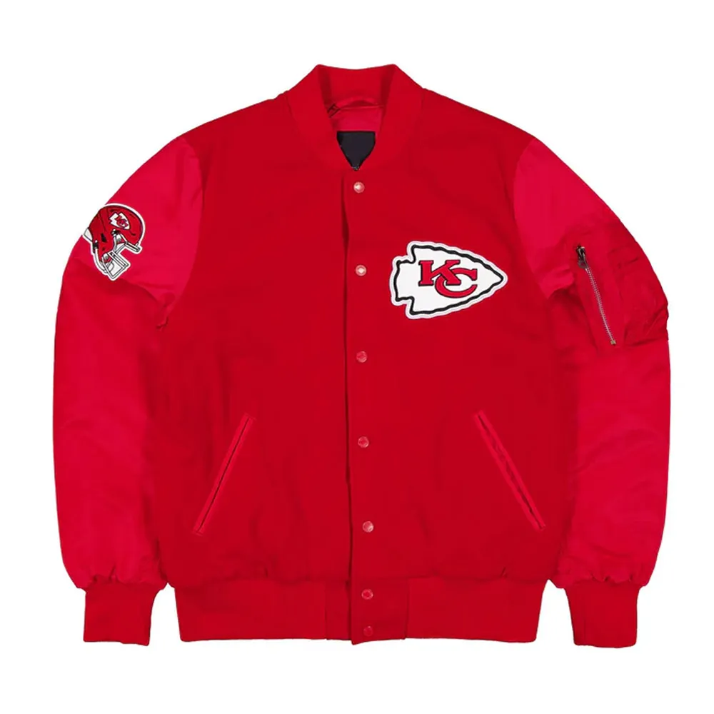 Kansas City Chiefs MA-1 Historic Varsity Jacket Kansas City Chiefs MA-1 Historic Varsity Jacket