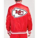 Kansas City Chiefs Mashup Classic Rib Satin Jacket