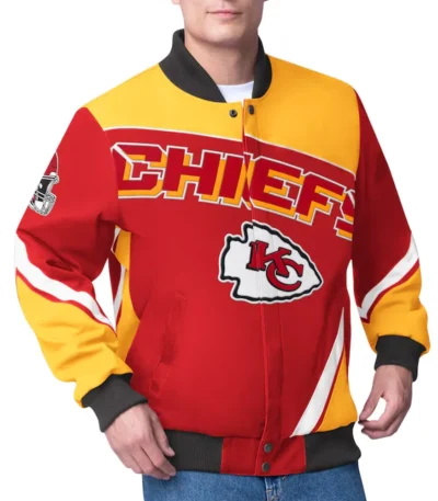 Kansas City Chiefs Maximum Racing Red Jacket