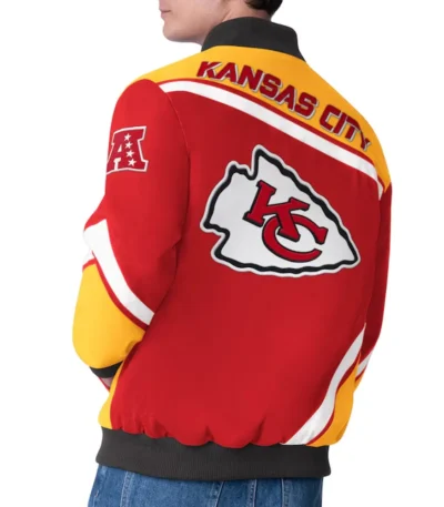 Kansas City Chiefs Maximum Racing Red Jacket
