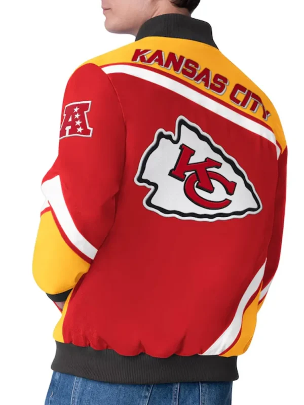 Kansas City Chiefs Maximum Racing Red Jacket