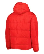 Kansas City Chiefs Men’s Red Puffer Parka Hoodie Full-Zip Jacket