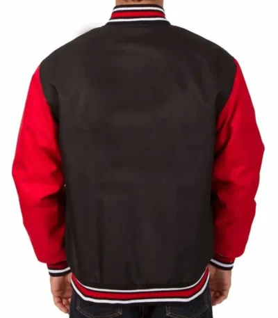 Kansas City Chiefs Poly Black and Red Jacket