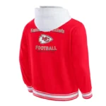 Kansas City Chiefs Red Cotton Hooded Jacket