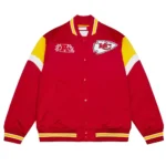 Kansas City Chiefs Red Heavyweight Satin Jacket
