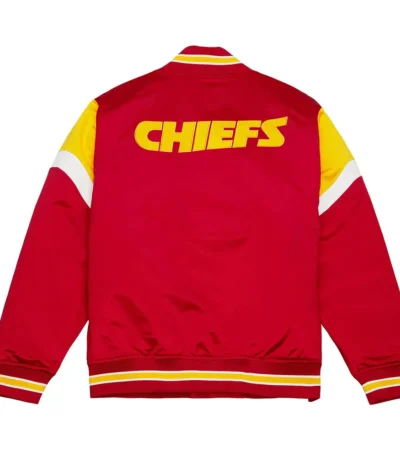 Kansas City Chiefs Red Heavyweight Satin Jacket