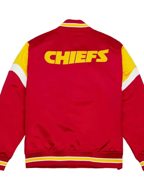 Kansas City Chiefs Red Heavyweight Satin Jacket